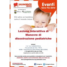 Corso gratuito di disostruzione pediatrica